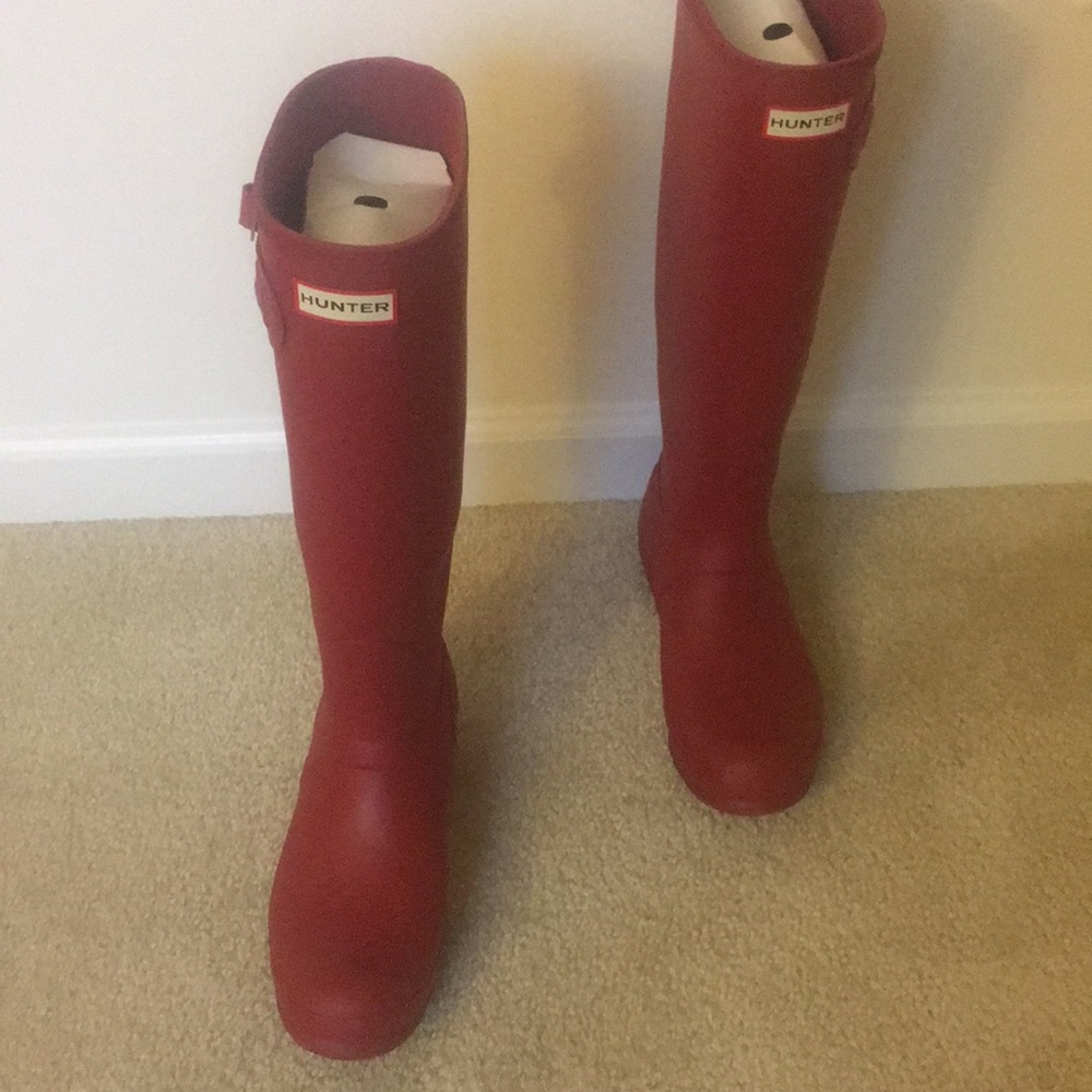 Original Military Red Size 9 Hunter Boots